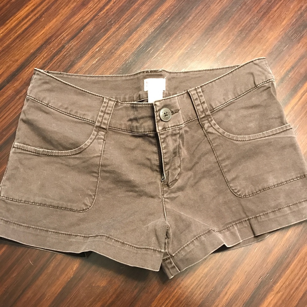 Brown mossimo shorts